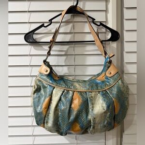 New Directions Blue and Tan Hobo Bag! 🩵🤎 Best Offer Accepted!